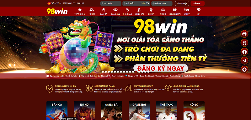 Nhà cái 98Win9 top